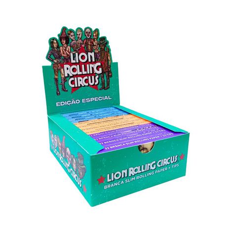 SEDA COM PITEIRA SLIM (EDIÇÃO ESPECIAL) - LION ROLLING CIRCUS