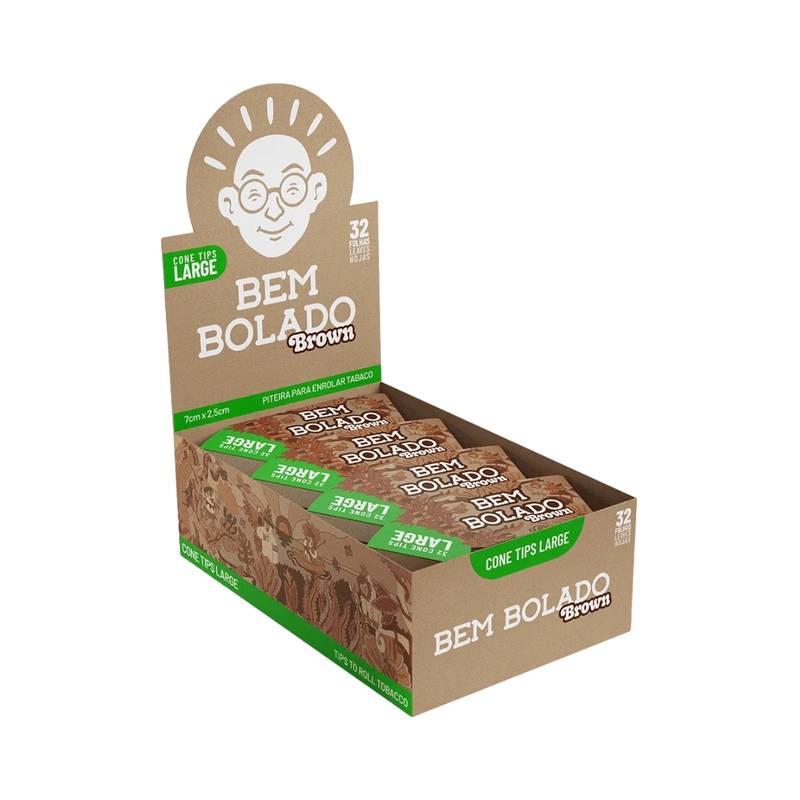 PITEIRA DE PAPEL BROWN CURVA - BEM BOLADO