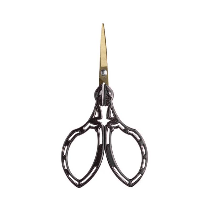 TESOURA DE METAL ALIEN GREY (BLACK / GOLD) - ABDUZIDO